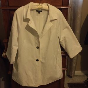 White Rafaela over jacket
